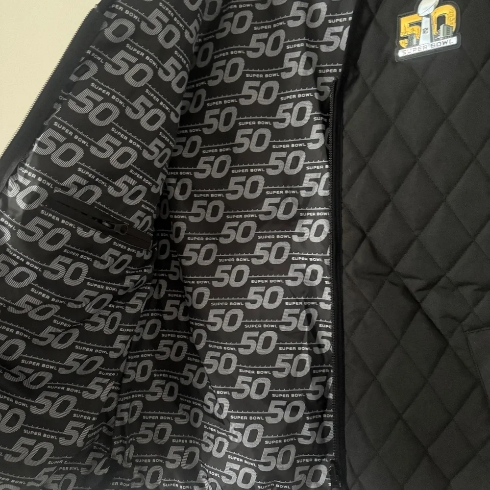 NFL Super Bowl 50 Commemorative Warm Cozy Quilted Women’s Vest